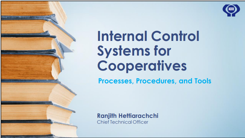 B3:Internal Control System for Cooperative. Process, Procedures and Tools