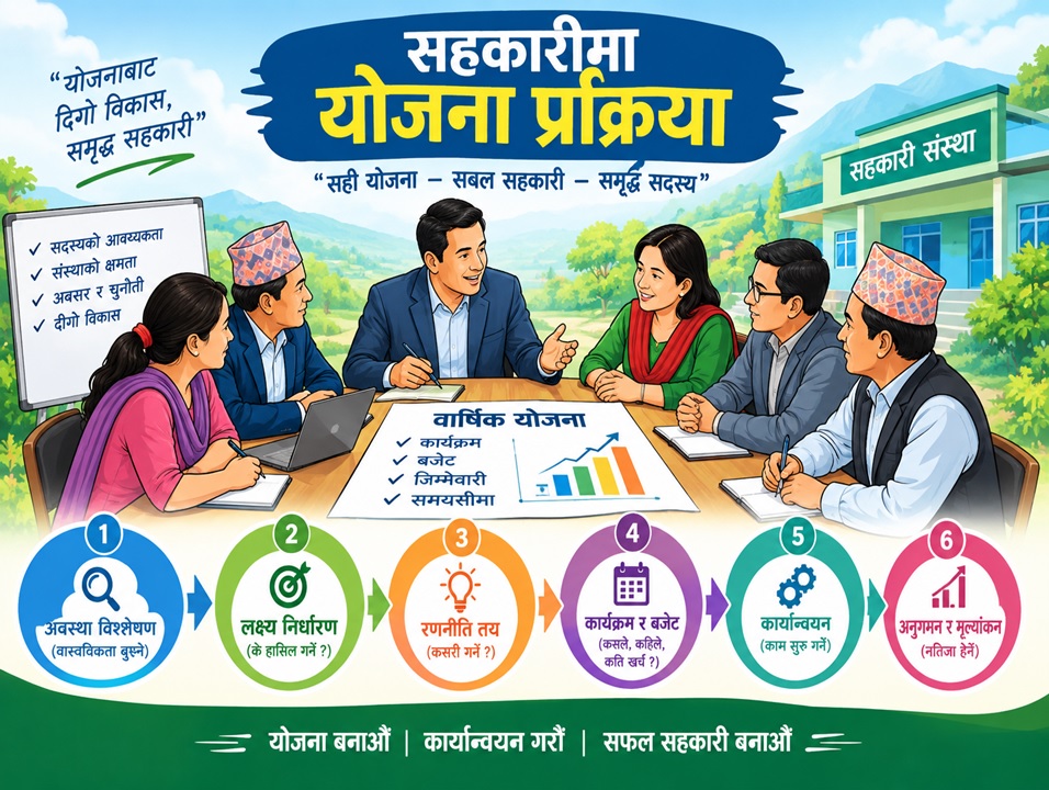 सहकारीमा योजना प्रकृया